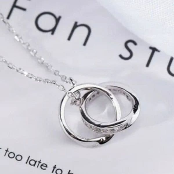 The Cuffing Season Charm Necklace in 925 silver - Thumbnail 3