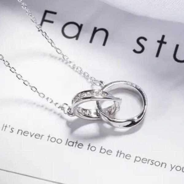 The Cuffing Season Charm Necklace in 925 silver - Thumbnail 4