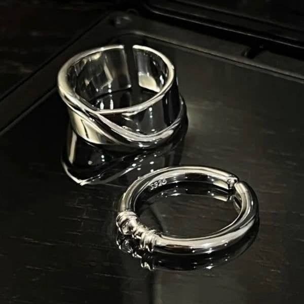 The Energy Band Ring in 925 silver adjustable - Thumbnail 9