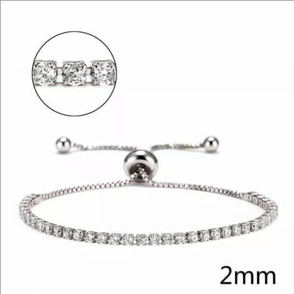 The Modern Classic Tennis Bracelet with cubic zirconia and 925 - Thumbnail 7