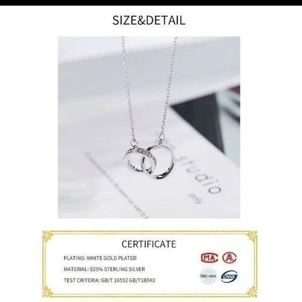 The Cuffing Season Charm Necklace in 925 silver - Thumbnail 6