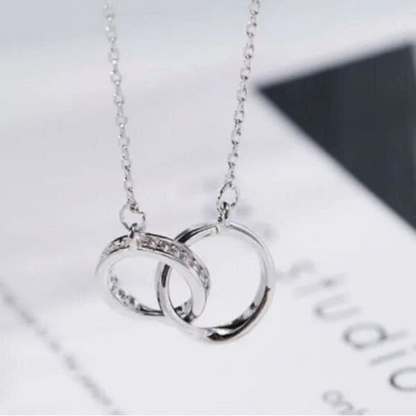 The Cuffing Season Charm Necklace in 925 silver - Thumbnail 5