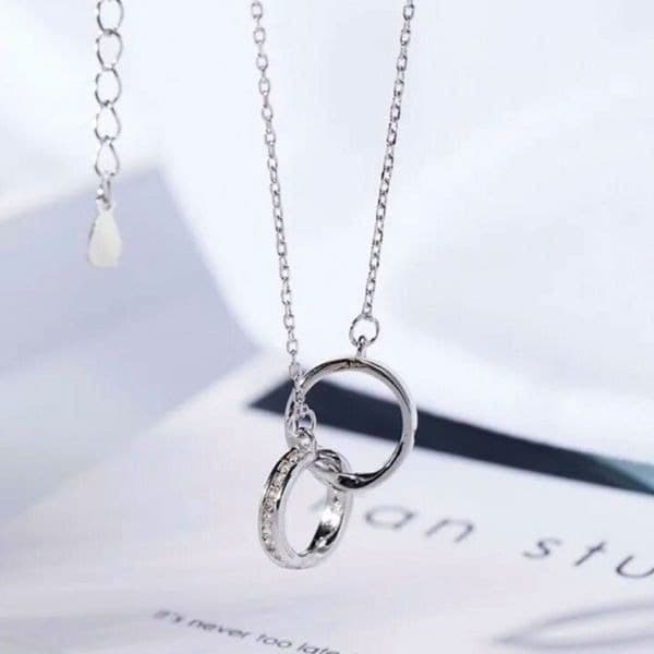 The Cuffing Season Charm Necklace in 925 silver - Thumbnail 2