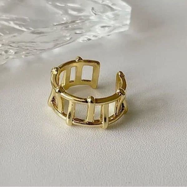 The Program Ring adjustable in 925 silver - Thumbnail 6