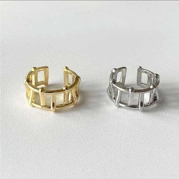 The Program Ring adjustable in 925 silver - Image 1