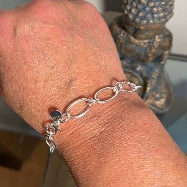 The New Classic Link bracelet in Tibetan Silver - Thumbnail 2