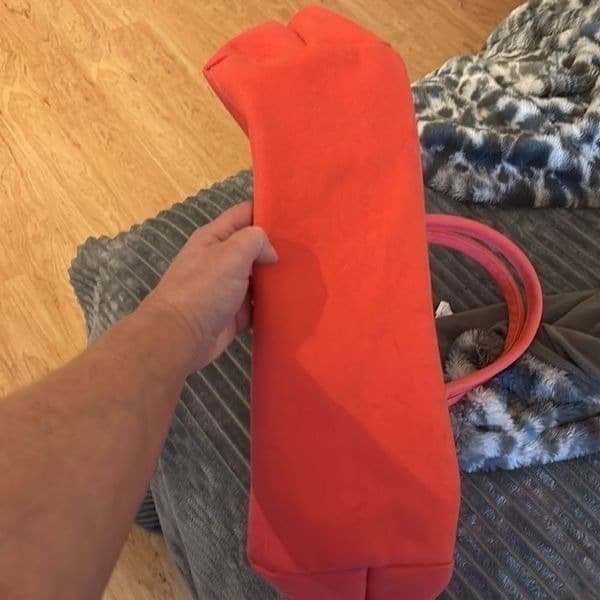 Marc by Marc Jacobs Orange canvas tote with silver accents - Thumbnail 8