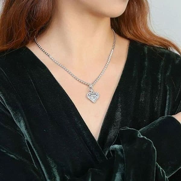 The Heart Of The Deal 925 Silver Pendant necklace - Thumbnail 5