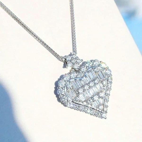 The Heart Of The Deal 925 Silver Pendant necklace - Thumbnail 3