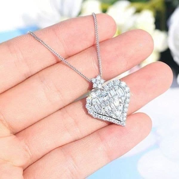 Heart Of The Deal 925 Silver Pendant - Image 1