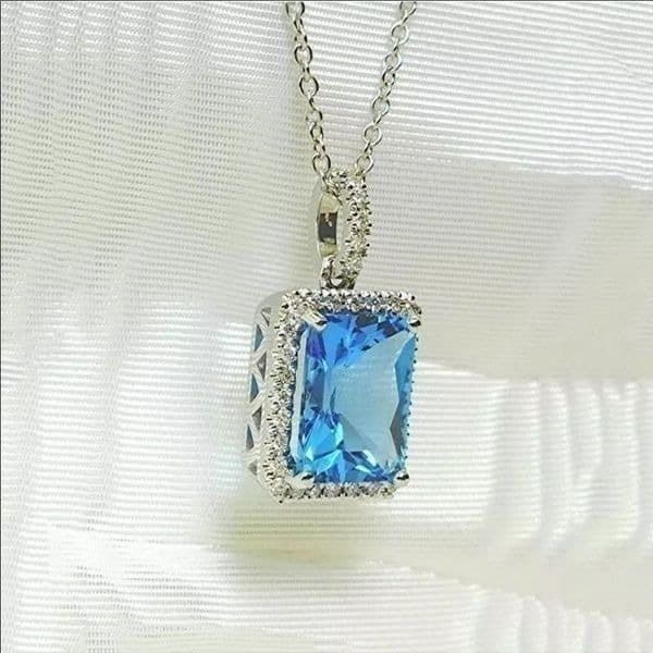 The Maritime pendant necklace in 925 and Cubic Zirconia - Image 1