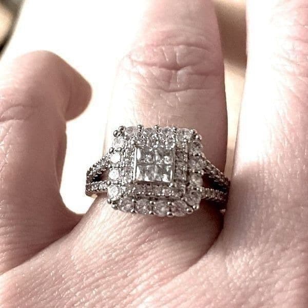 The Yes I Do ring in 925 silver sz 6 - Thumbnail 6