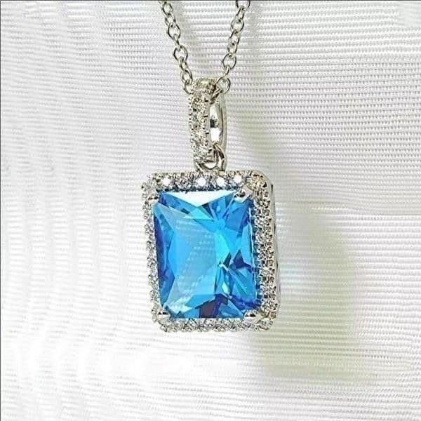 The Maritime pendant necklace in 925 and Cubic Zirconia - Thumbnail 4