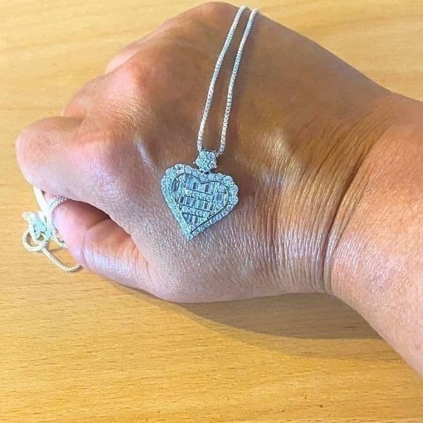 Heart Of The Deal 925 Silver Pendant - Thumbnail 12