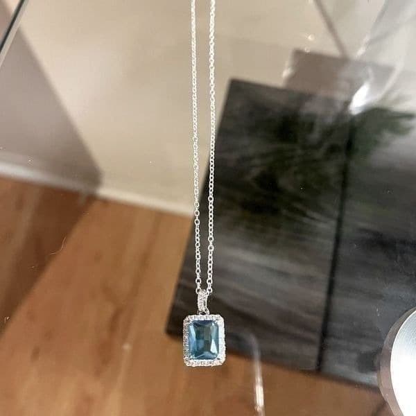 The Maritime pendant necklace in 925 and Cubic Zirconia - Thumbnail 2