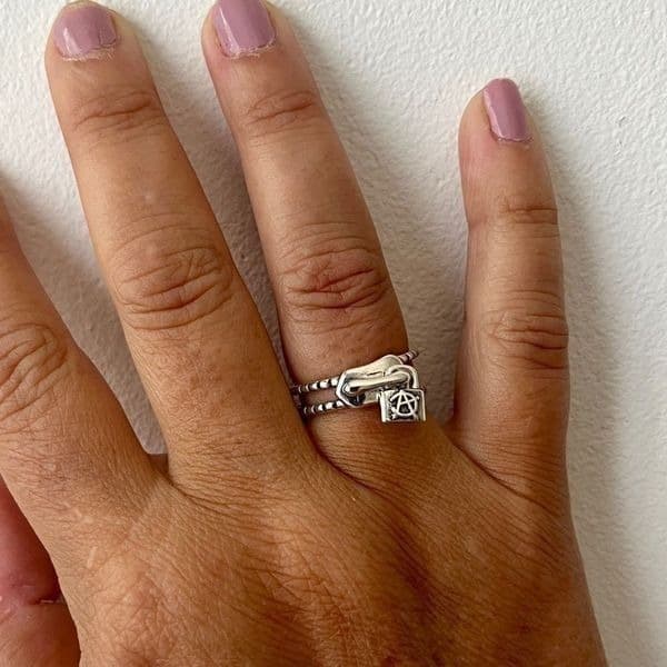 The zip it ring in 925 silver - Thumbnail 6