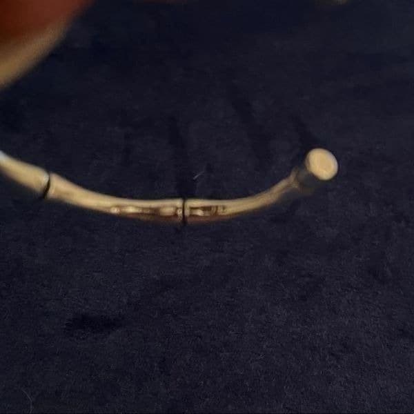 The bamboo II open bracelet in 925 silver - Thumbnail 8