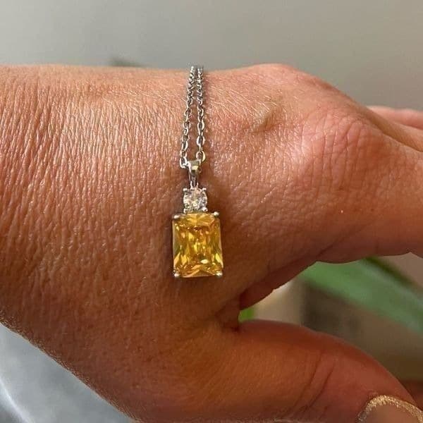 The Sunny Day Pendant Necklace in 925 silver - Thumbnail 5