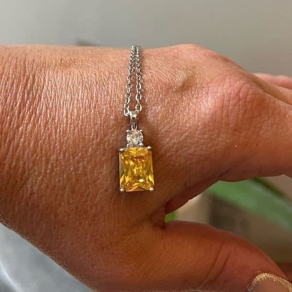 The Sunny Day Pendant Necklace in 925 silver - Thumbnail 5