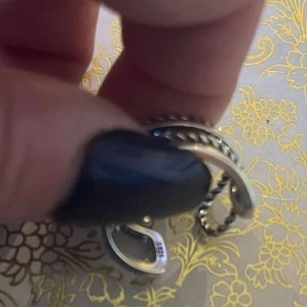 The Multimedia Stack Ring in 925 silver - Thumbnail 4