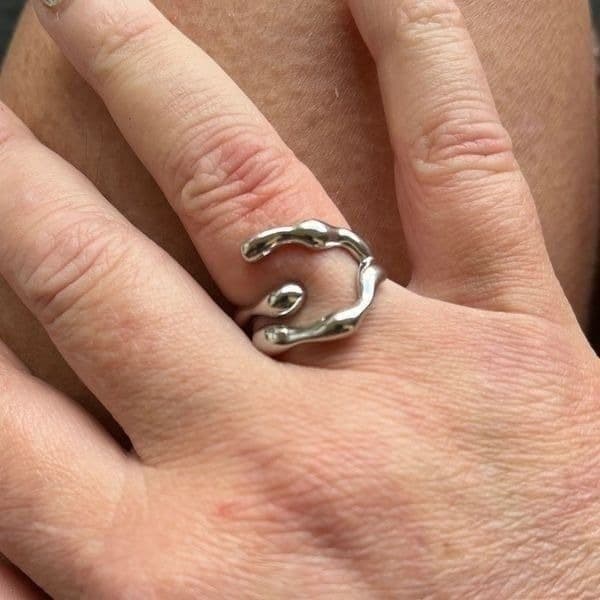 The Fascinating Ring adjustable in 925 silver - Thumbnail 4