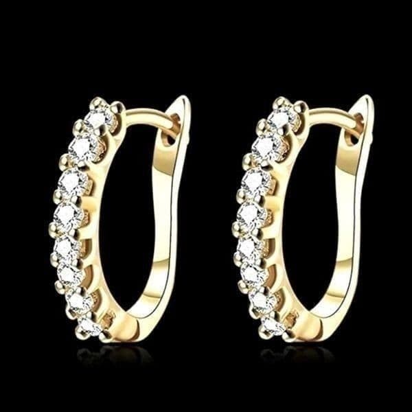 The Icon Pretty 14k Gold plated hoop earrings - Image 1