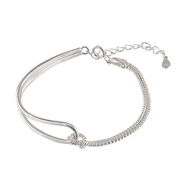 The Hybrid Bracelet in 925 silver - Thumbnail 2
