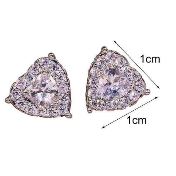 The My Heart Is Full stud earrings in 925 - Thumbnail 6