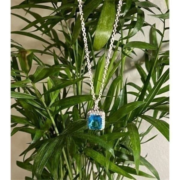The Maritime pendant necklace in 925 and Cubic Zirconia - Thumbnail 5
