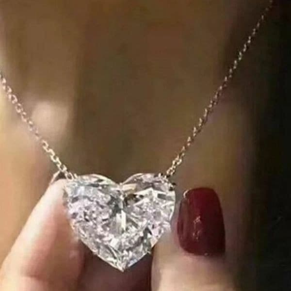 The Bubble Heart 925 Pendant necklace - Image 1