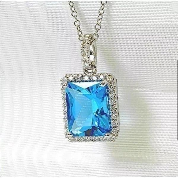 The Maritime pendant necklace in 925 and Cubic Zirconia - Thumbnail 4
