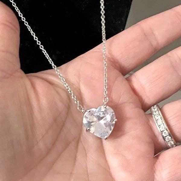 The Bubble Heart 925 Pendant necklace - Thumbnail 7