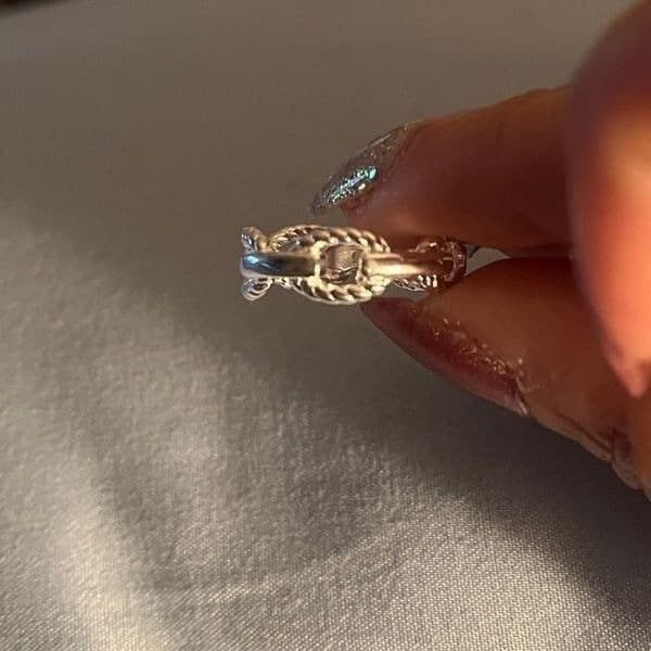 The Braided Link Ring in 925 silver - Thumbnail 8