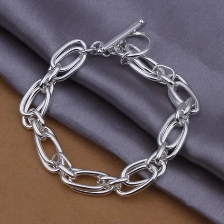 The Super Chunky Link bracelet in sterling silver - Image 1