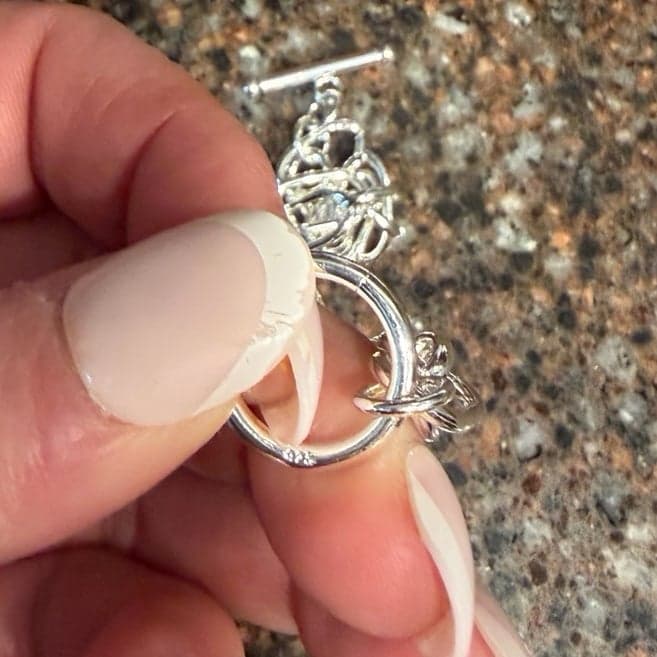 The Super Chunky Link bracelet in sterling silver - Thumbnail 5