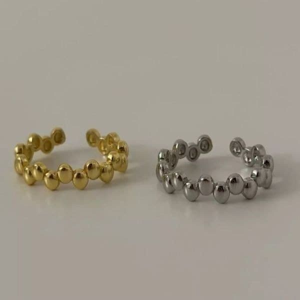 The Matrix Ring in 925 & triple gold plated adjustable - Thumbnail 2