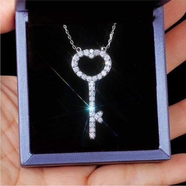 The Key to the City pendant necklace in 925 - Thumbnail 3