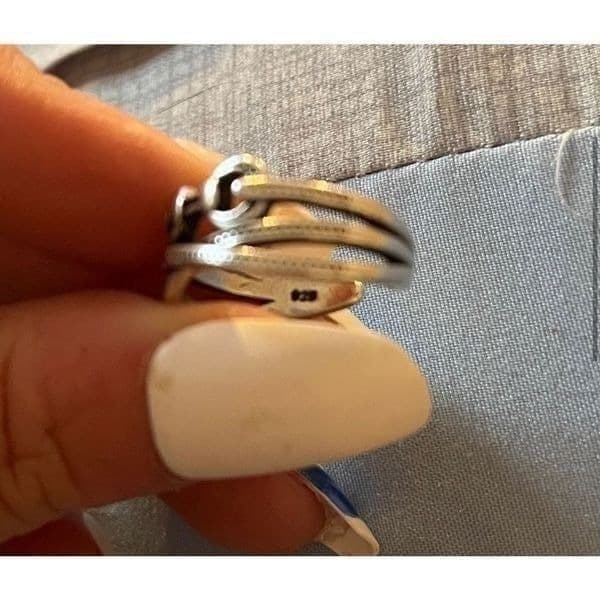 The Belt It Ring in 925 Silver - Thumbnail 3