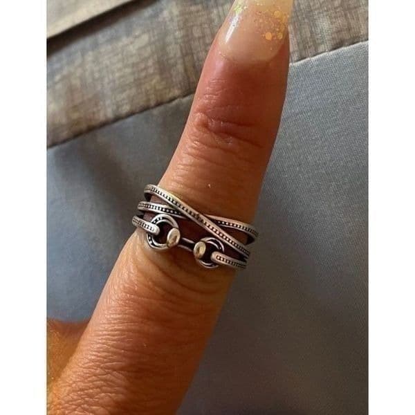 The Belt It Ring in 925 Silver - Image 1