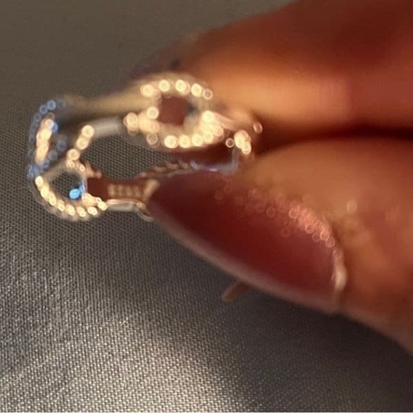 The Marina Ring in 925 silver adjustable - Thumbnail 9