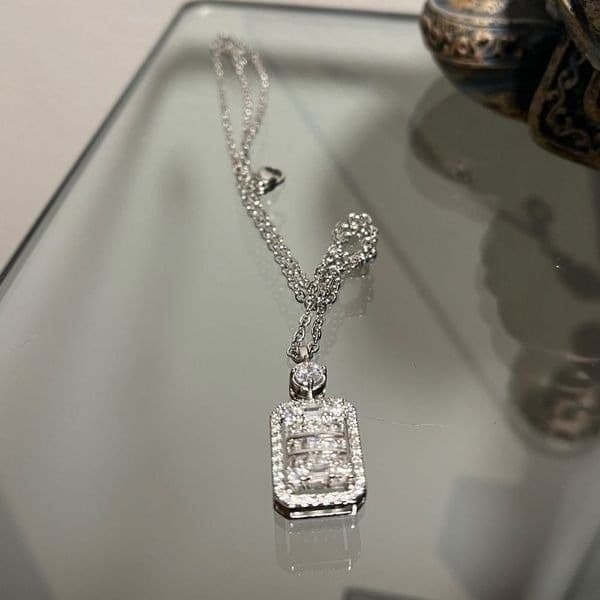 The Diamond Empire 2.0 Necklace in 925 silver - Thumbnail 4