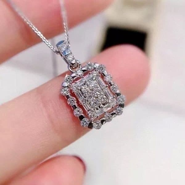 The Diamond Empire 2.0 Necklace in 925 silver - Thumbnail 9