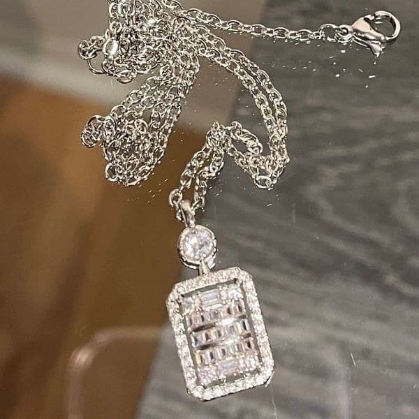 The Diamond Empire 2.0 Necklace in 925 silver - Thumbnail 6