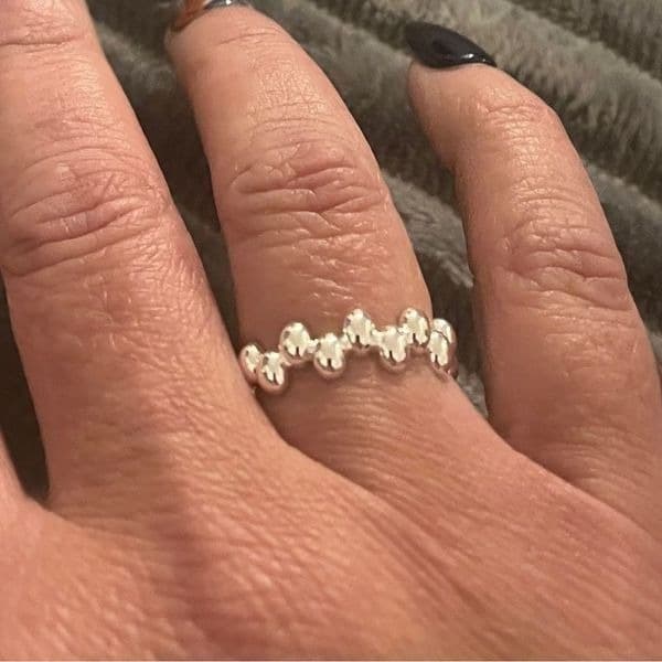 The Matrix Ring in 925 silver adjustable - Thumbnail 2