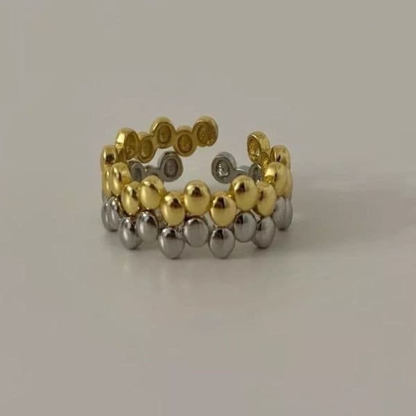 The Matrix Ring in 925 silver adjustable - Thumbnail 5