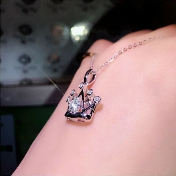 The Crown Jewel pendant necklace in 925 silver - Thumbnail 2