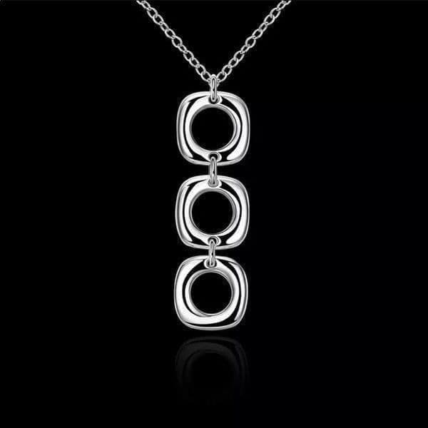 The Tibetan Trio Pendant necklace in 925 - Thumbnail 3