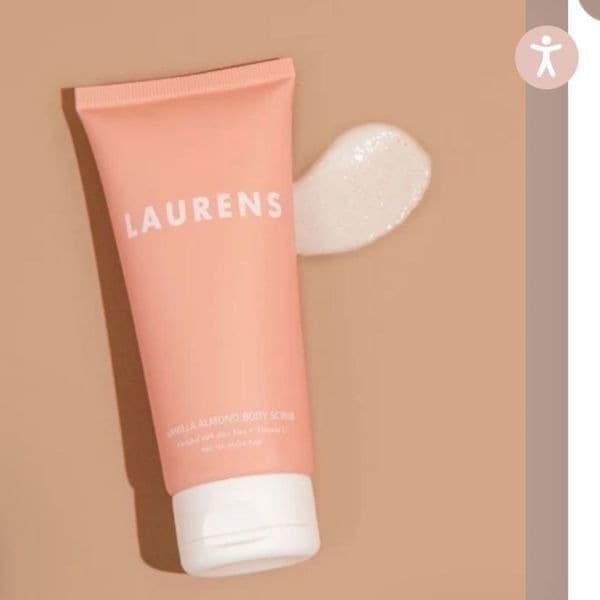 LAURENS vanilla almond body scrub - Image 1