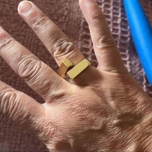 The Guggenheim Ring in 14k plating over 925 - Thumbnail 6