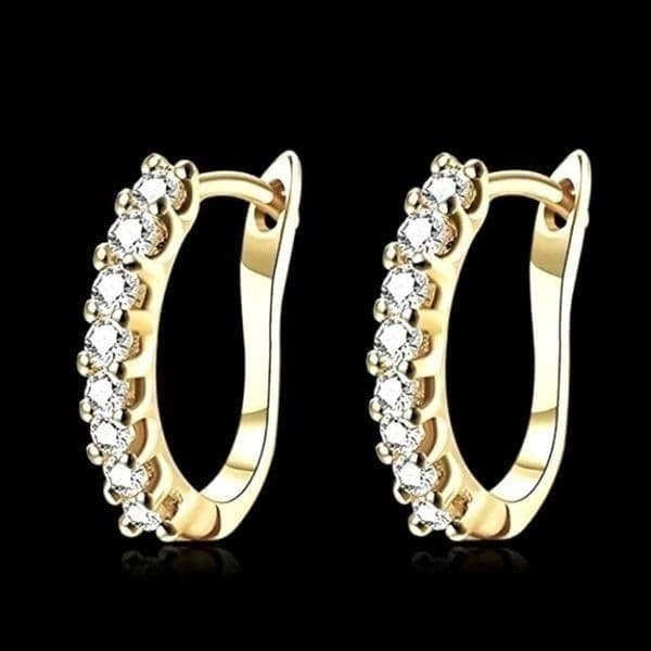 The Icon Pretty 14k Gold plated hoop earrings - Image 1
